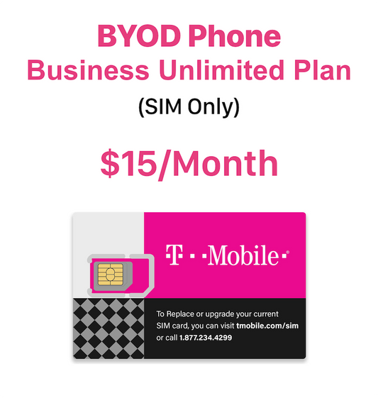 BYOD Phone (SIM only) Business Unlimited Plan
